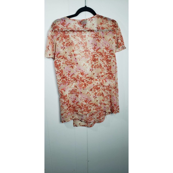 Plus Size Lane Bryant Wrap Sheer Shirt Size 18w/20w Pre-loved - Picture 5 of 6